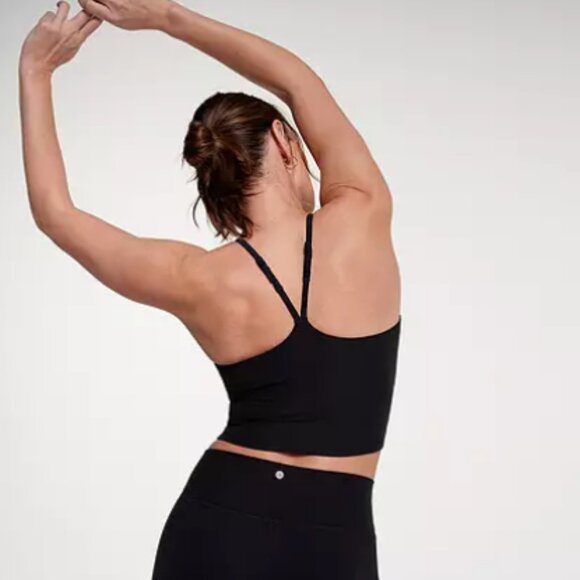 CALIA Women's LustraLux Cross Back Crop Top - Picture 2 of 11